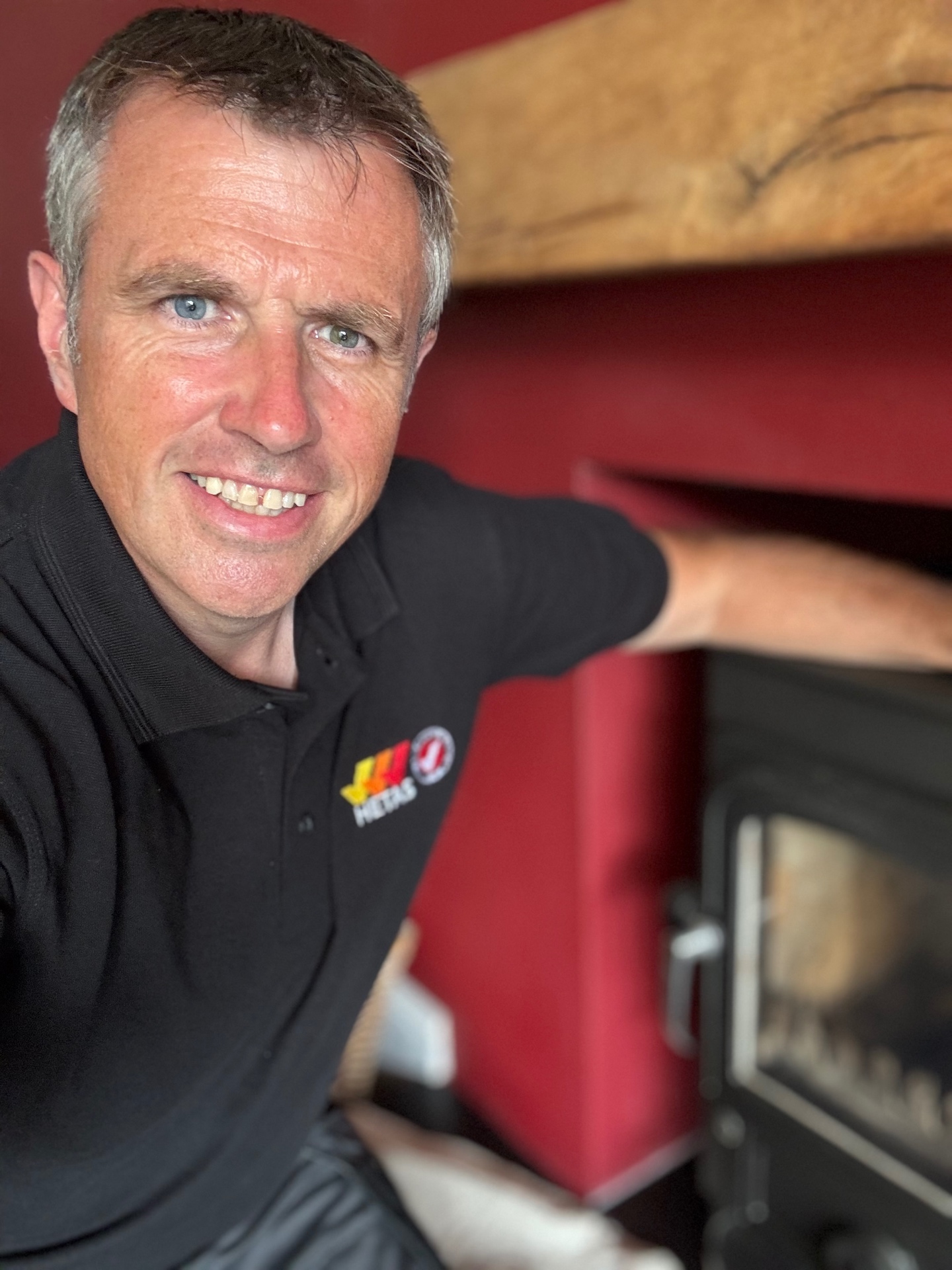Jeremy Irving, HETAS certified chimney sweep and owner of Flue Fighter